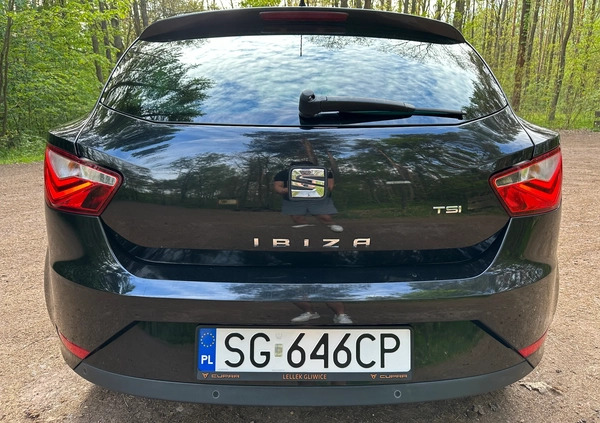 Seat Ibiza cena 36500 przebieg: 144000, rok produkcji 2016 z Gliwice małe 211